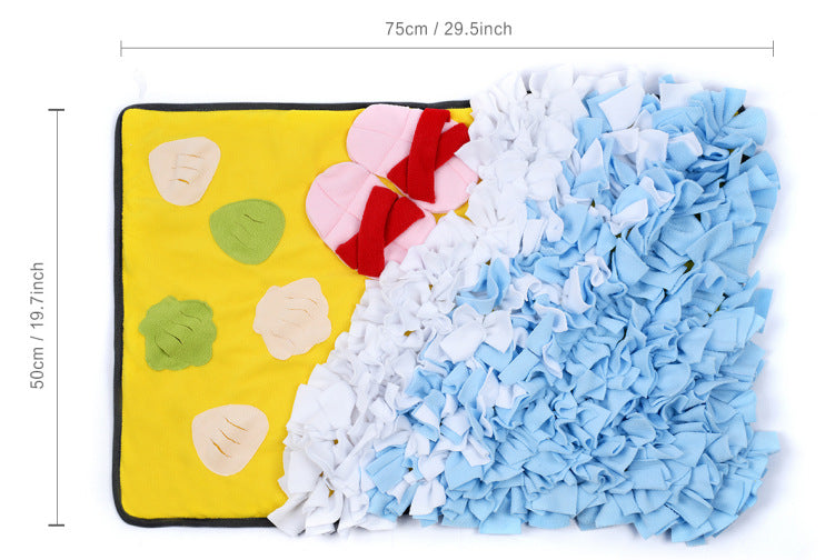 KFX-6488125 Sniff Pad Canvas Dog Bite Toy - Available in Multiple Sizes