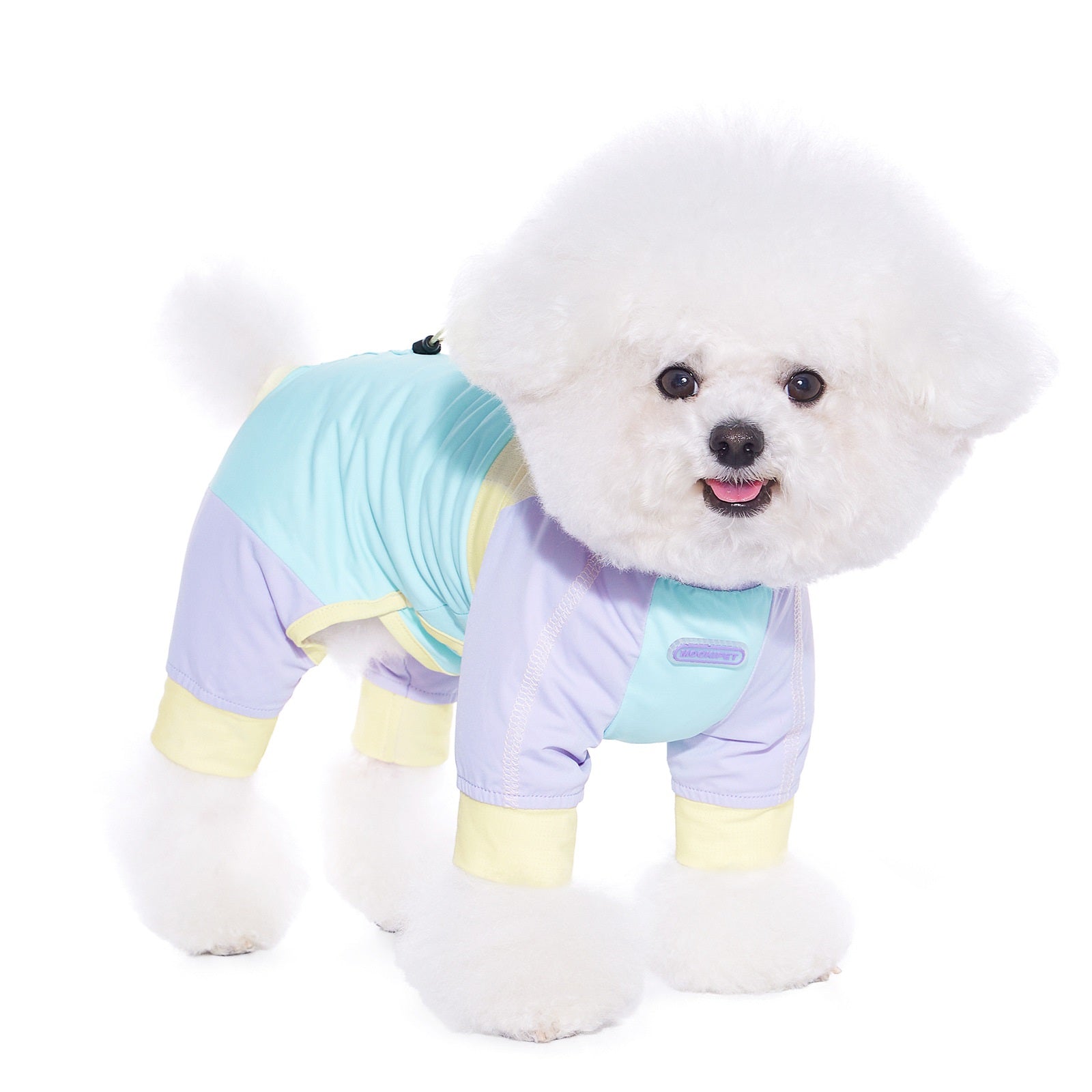 KFX-6488893 Lightweight Sun-Proof & Insect-Proof Clothing for Small Dogs in Blue and Pink