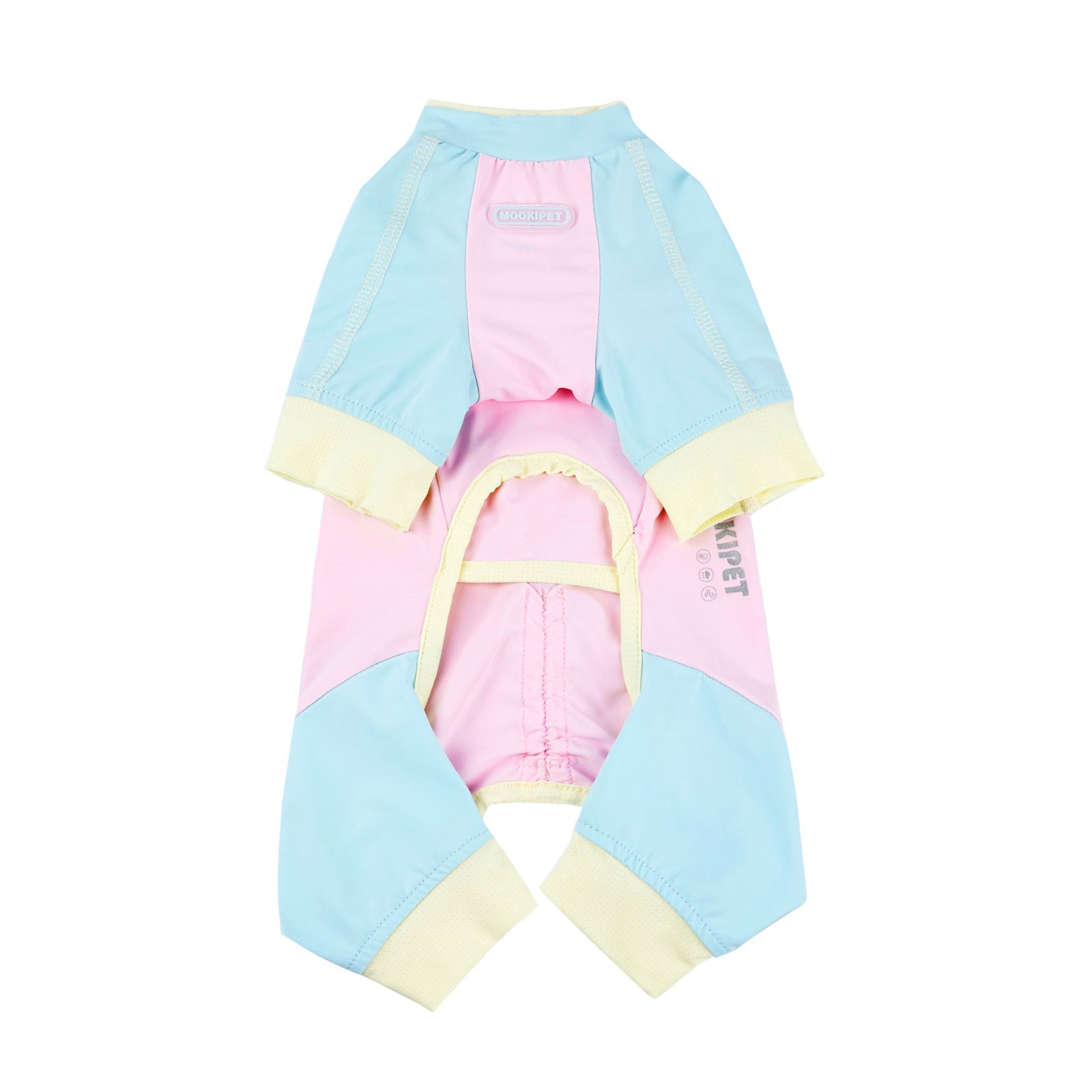 KFX-6488893 Lightweight Sun-Proof & Insect-Proof Clothing for Small Dogs in Blue and Pink