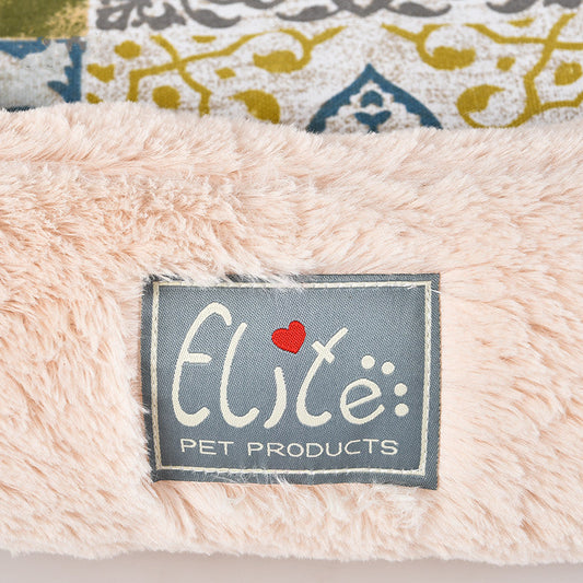KFX-6493117 Cozy Removable Cotton Pet Nest with Detachable Dog Mat - Washable and Breathable Design