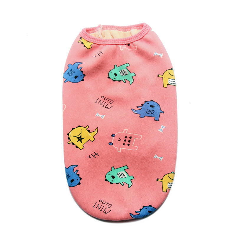 KFX-6493245 Cozy Plush Vest for Pets - Available in Various Sizes and Colors