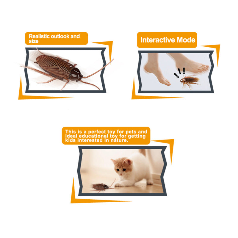 KFX-6493885 Vibrating Insect and Rodent Simulation Toys for Youth Pet Fun