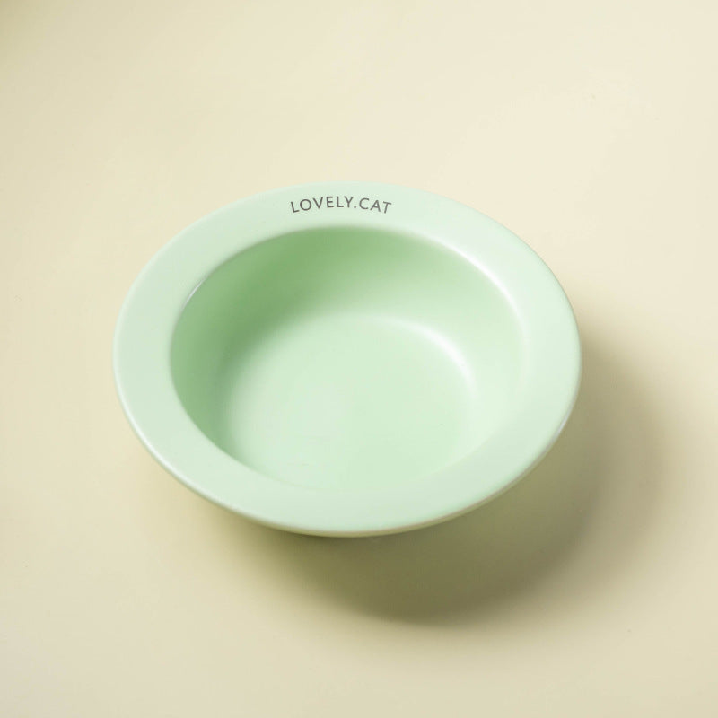 KFX-6495037 Acrylic Cat and Dog Bowl Rack with Anti-Tumble Design - Various Colors Available