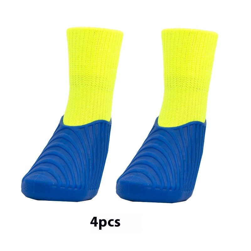 KFX-6495677 Pet Outdoor Sports Shoes with Anti-Slip Biomimetic Stripes for All Sizes