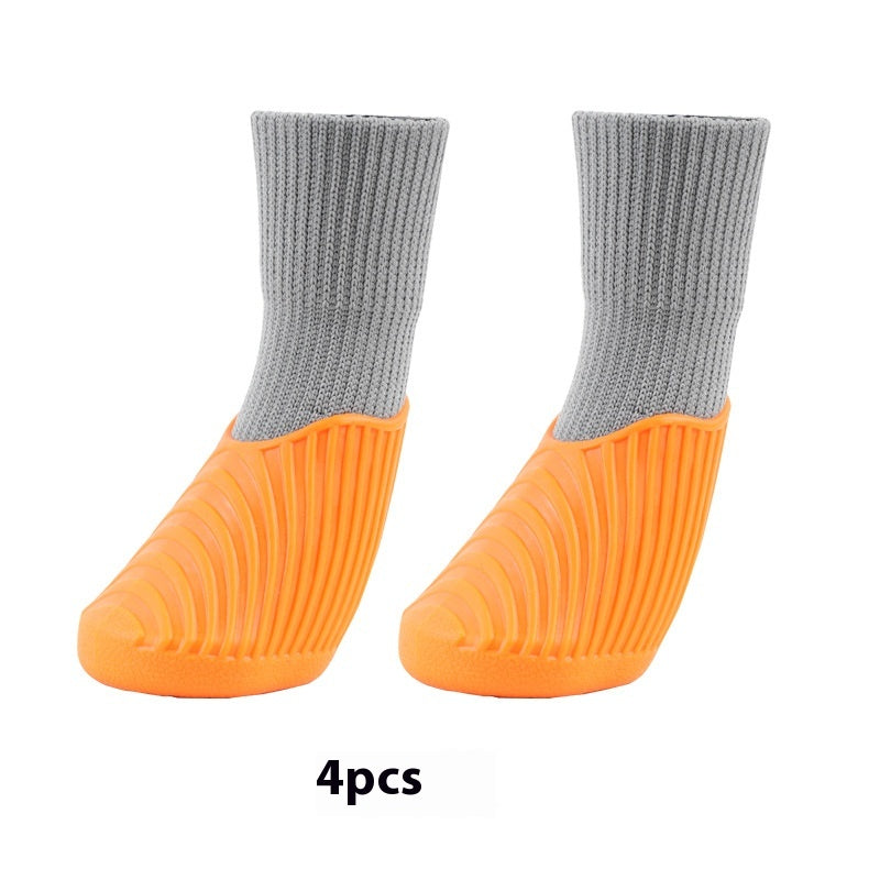 KFX-6495677 Pet Outdoor Sports Shoes with Anti-Slip Biomimetic Stripes for All Sizes