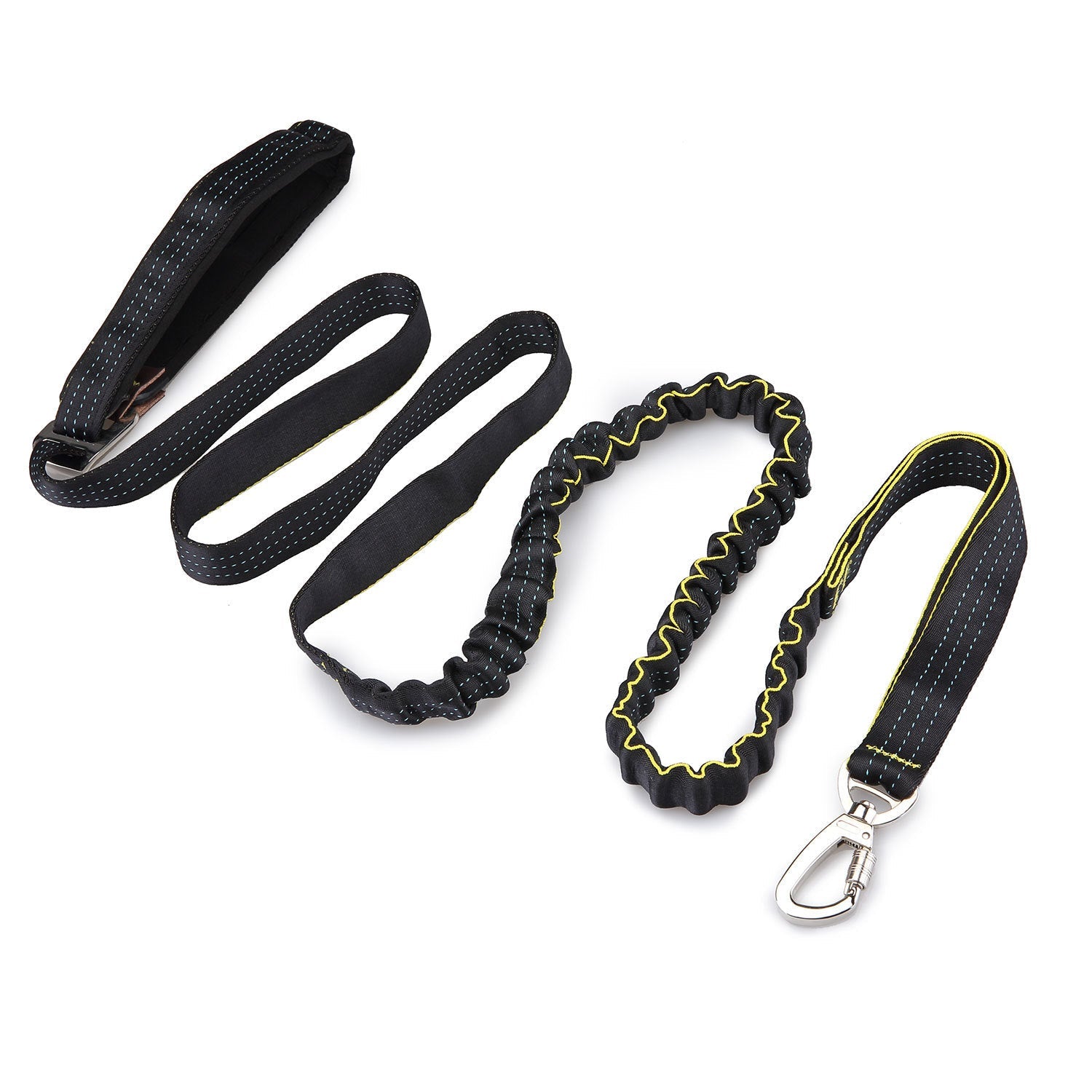 KFX-6504381 Adjustable Nylon Elastic Dog Walking Leash - Suitable for All Dog Sizes