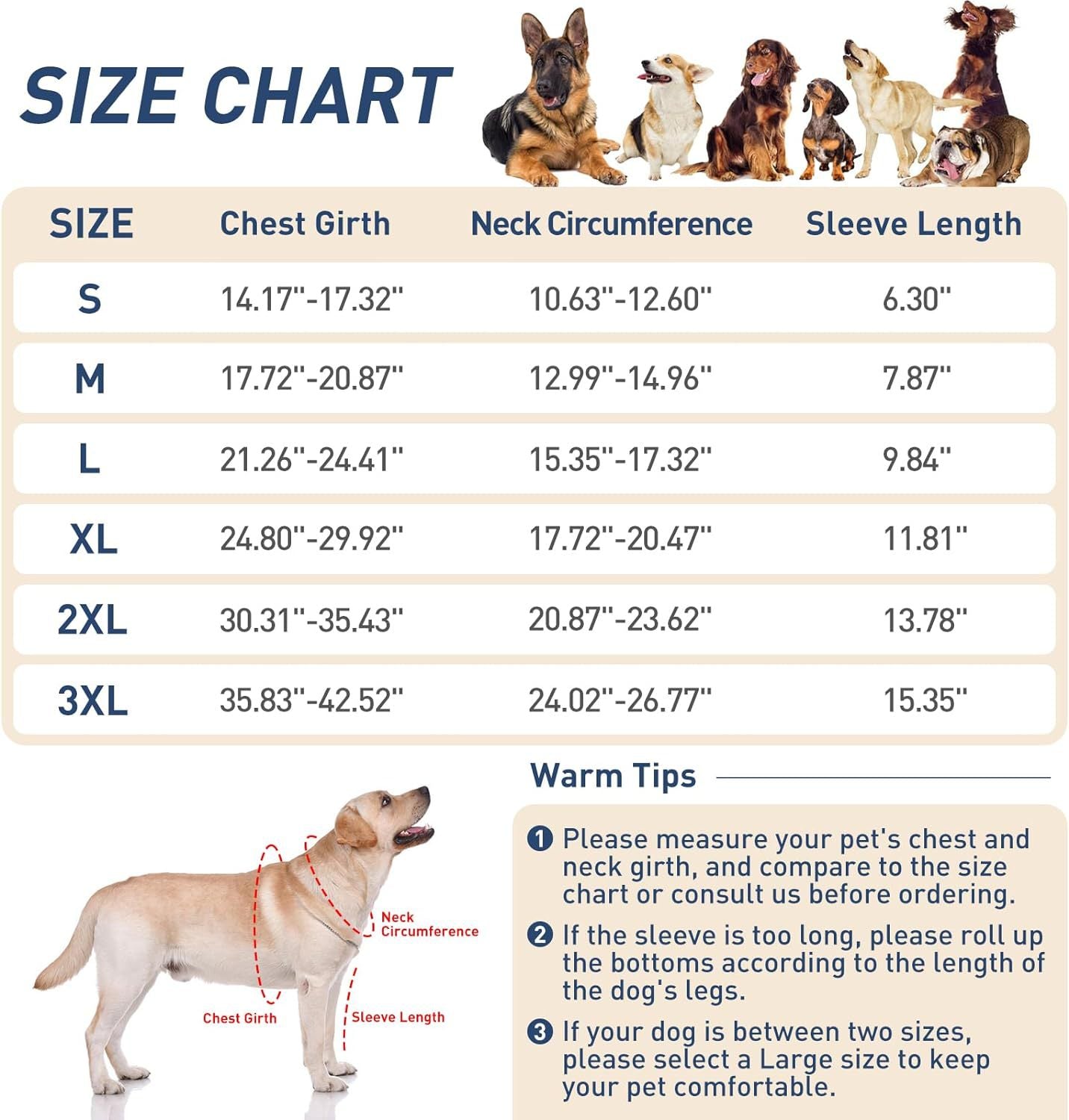 KFX-6505149 Dog Healing Support Sleeve for Front Leg - Comfortable Elbow Wrap for Licking Prevention