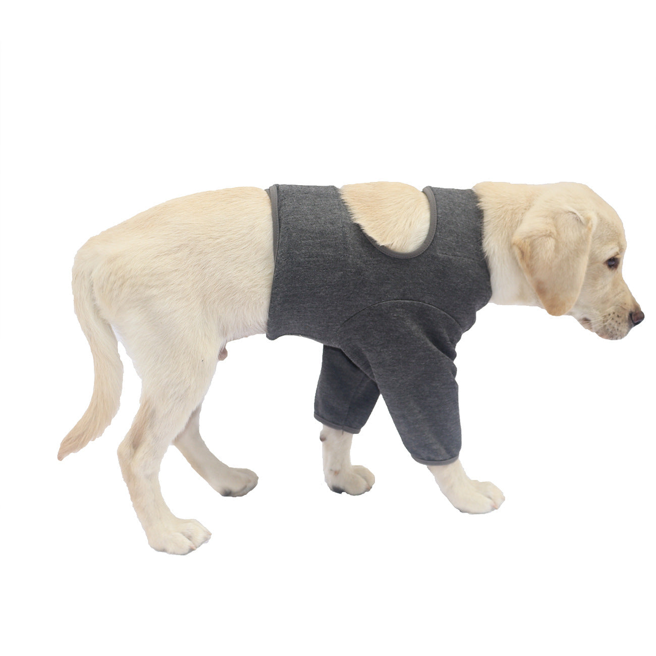 KFX-6505149 Dog Healing Support Sleeve for Front Leg - Comfortable Elbow Wrap for Licking Prevention