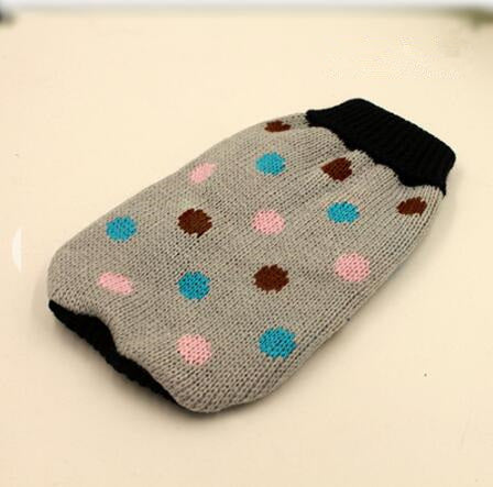 KFX-6508733 Knitted Wool Winter Sweater for Small Dogs - Multiple Sizes Available