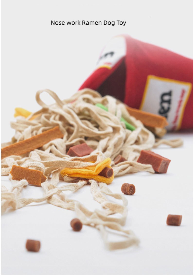 KFX-6511165 Ramen Smell Interactive Pet Toy for Engaging Playtime and Fun