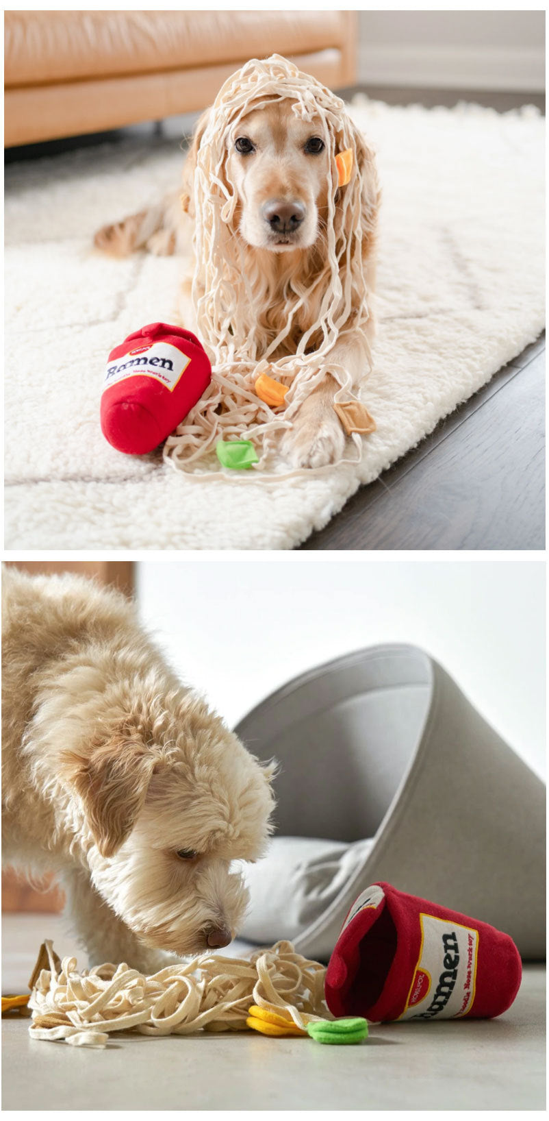 KFX-6511165 Ramen Smell Interactive Pet Toy for Engaging Playtime and Fun