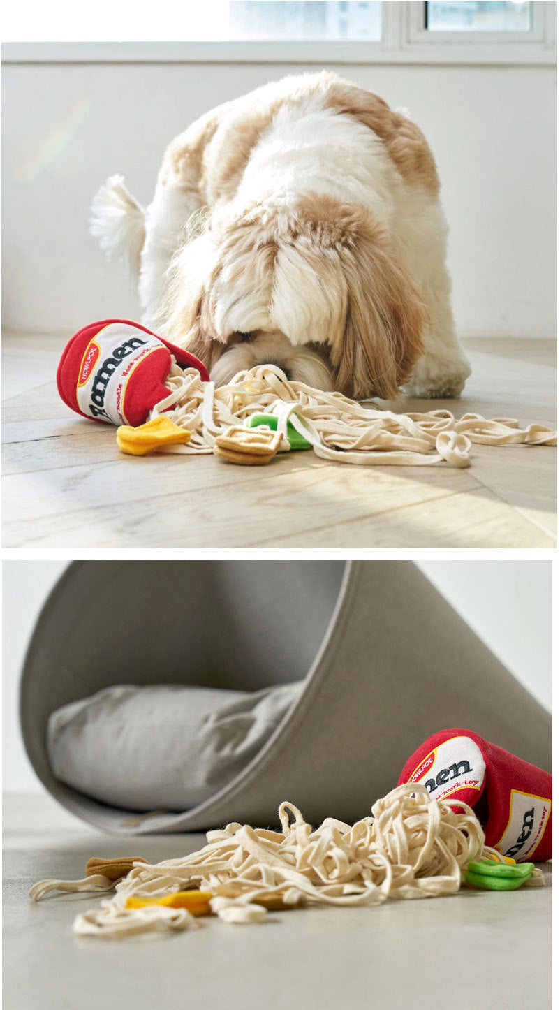 KFX-6511165 Ramen Smell Interactive Pet Toy for Engaging Playtime and Fun