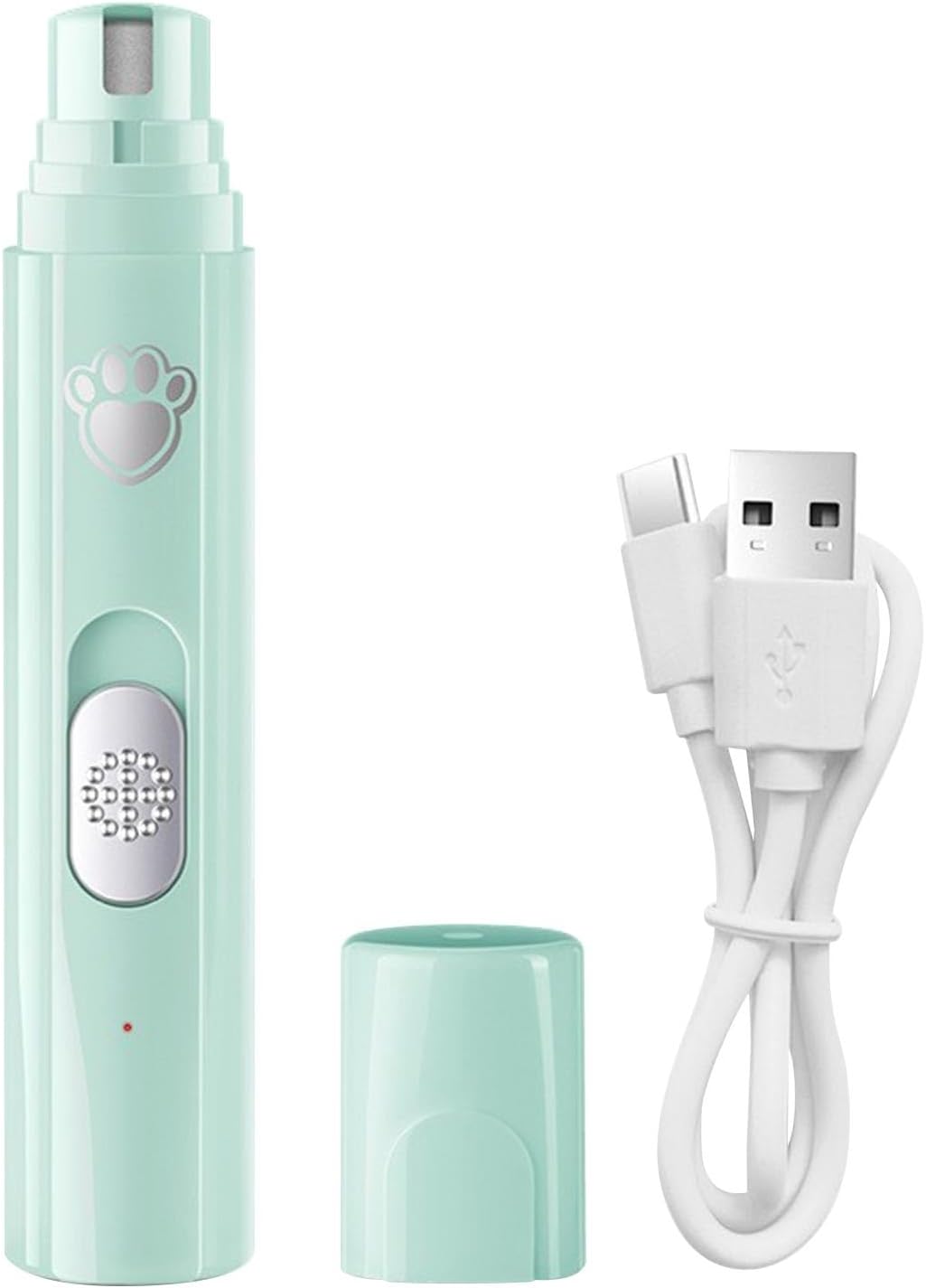 KFX-6511805 Electric Pet Nail Clipper and Grinder with Ergonomic Stainless Steel Design