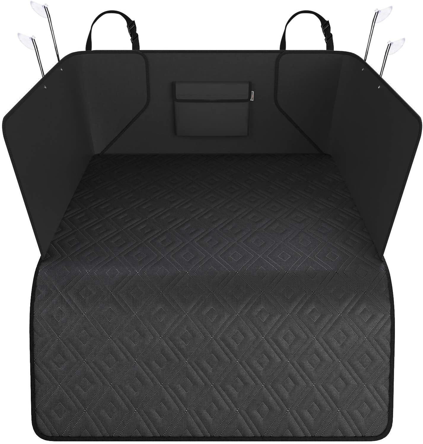 KFX-6512189 Eco-Friendly Oxford Cloth Car Trunk Pet Travel Mat 105x185cm for Dogs