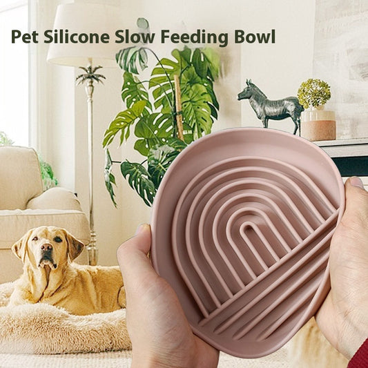 KFX-6514109 Silicone Suction Cup Dog Bowl for Anti-Choking and High-Temperature Resistance