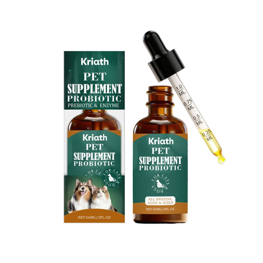 KFX-6516157 Probiotic Support Drops for Cats and Dogs – Digestive Health Formula