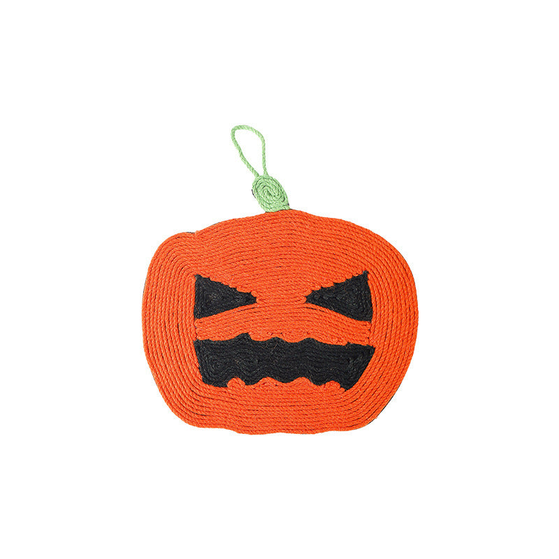 KFX-6516285 Pumpkin Cat Scratching Pad - EVA Sisal Hemp Rope, Anti-Scratching Design