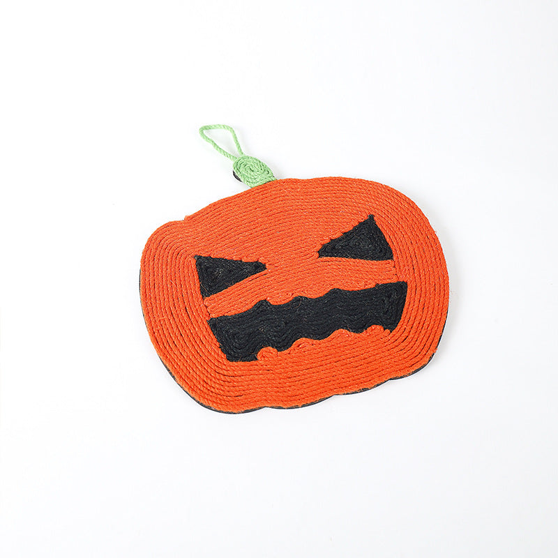 KFX-6516285 Pumpkin Cat Scratching Pad - EVA Sisal Hemp Rope, Anti-Scratching Design
