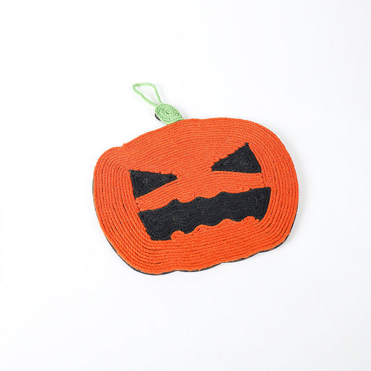KFX-6516285 Pumpkin Cat Scratching Pad - EVA Sisal Hemp Rope, Anti-Scratching Design