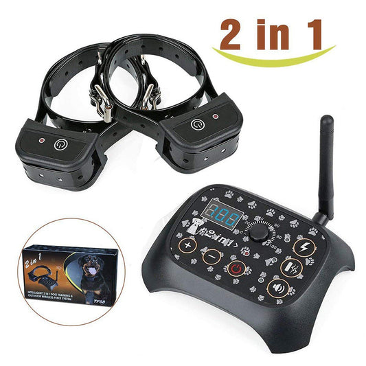 KFX-6519357 Remote Controlled Dog Trainer and Wireless Pet Fence System
