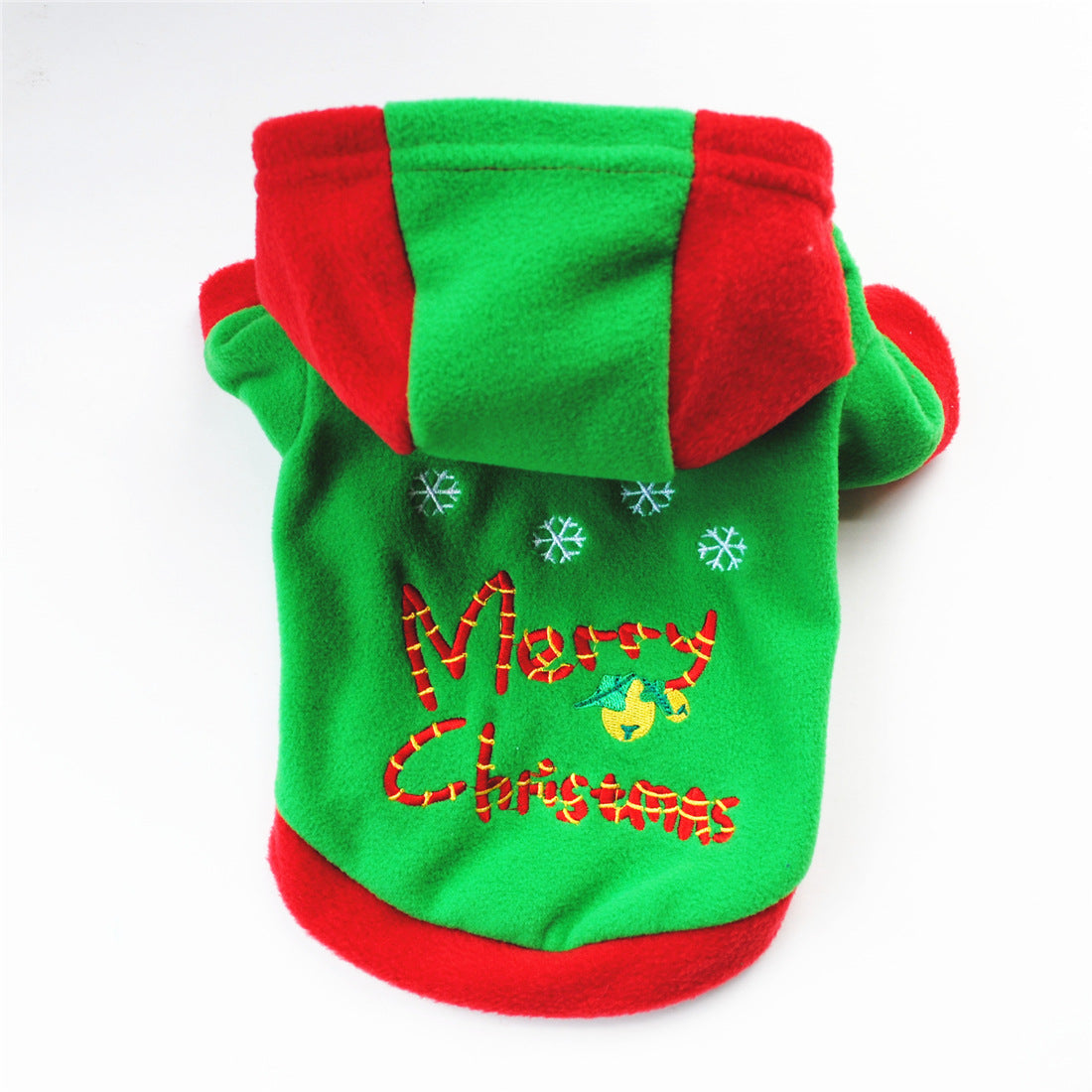 KFX-6520253 Cozy Fleece Christmas Pet Costume for All Breeds