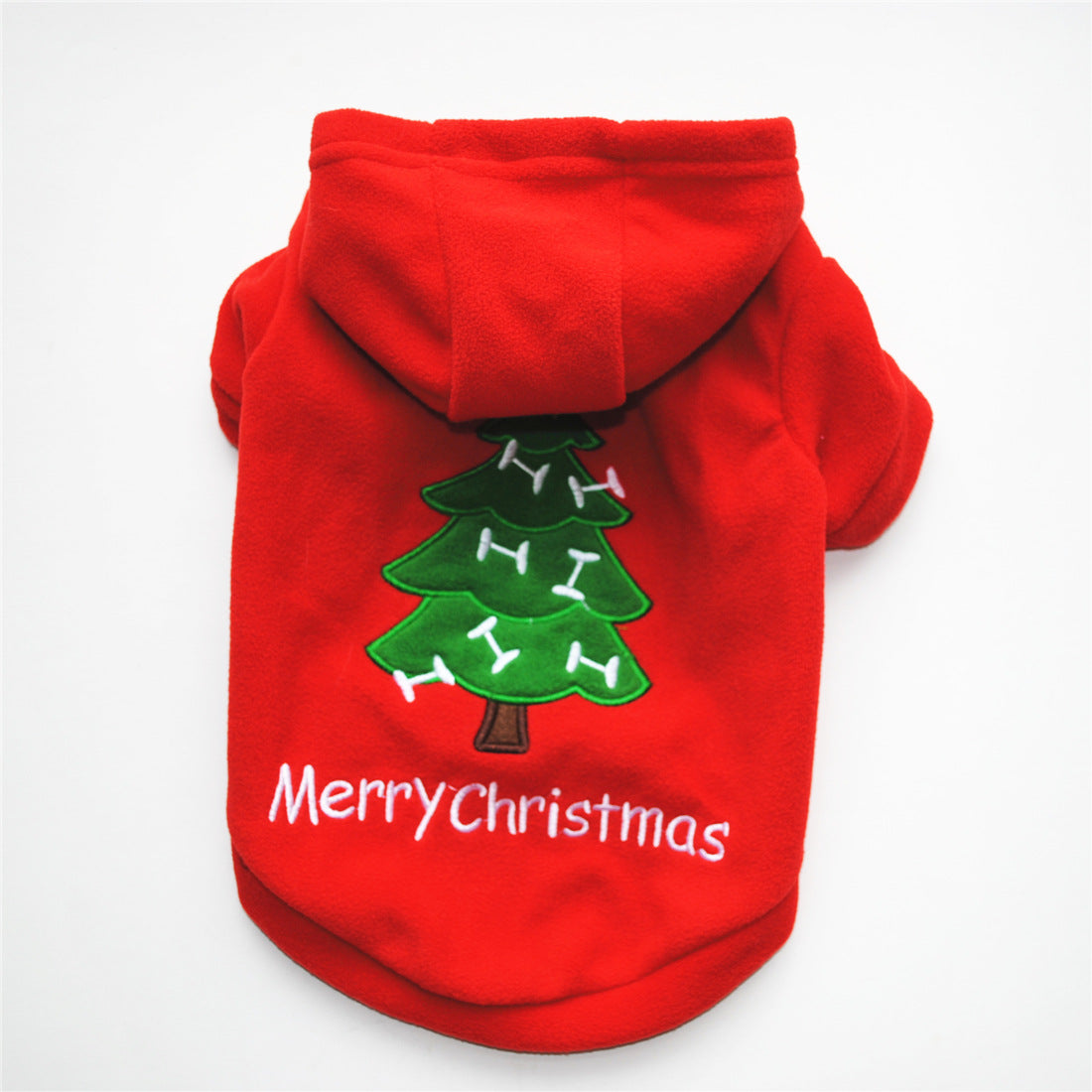 KFX-6520253 Cozy Fleece Christmas Pet Costume for All Breeds