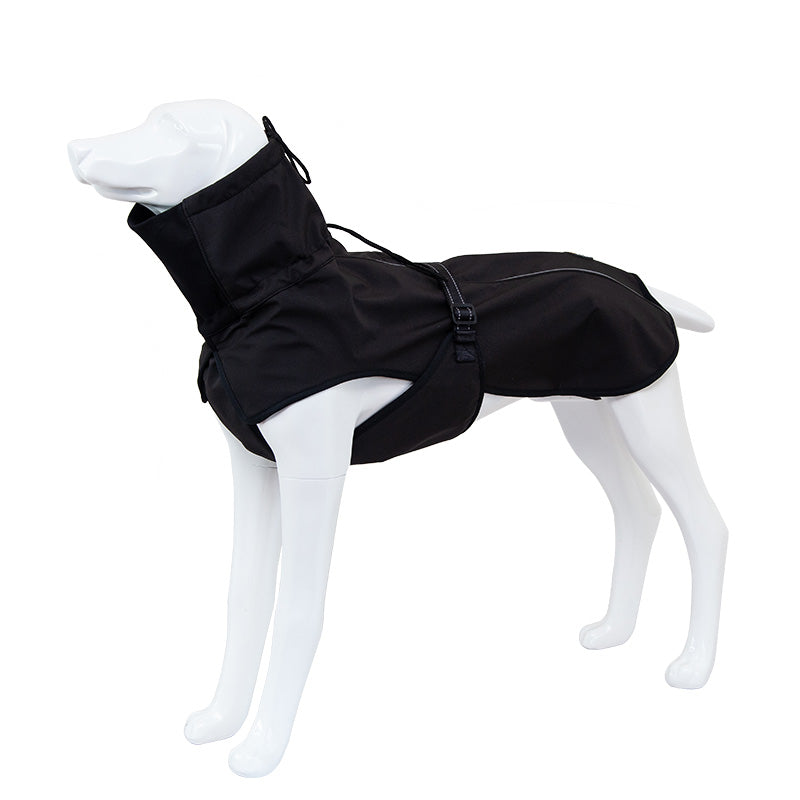 KFX-6520509 Waterproof Cold-proof Cotton Dog Undershirt with Elastic Fabric and Velvet Lining