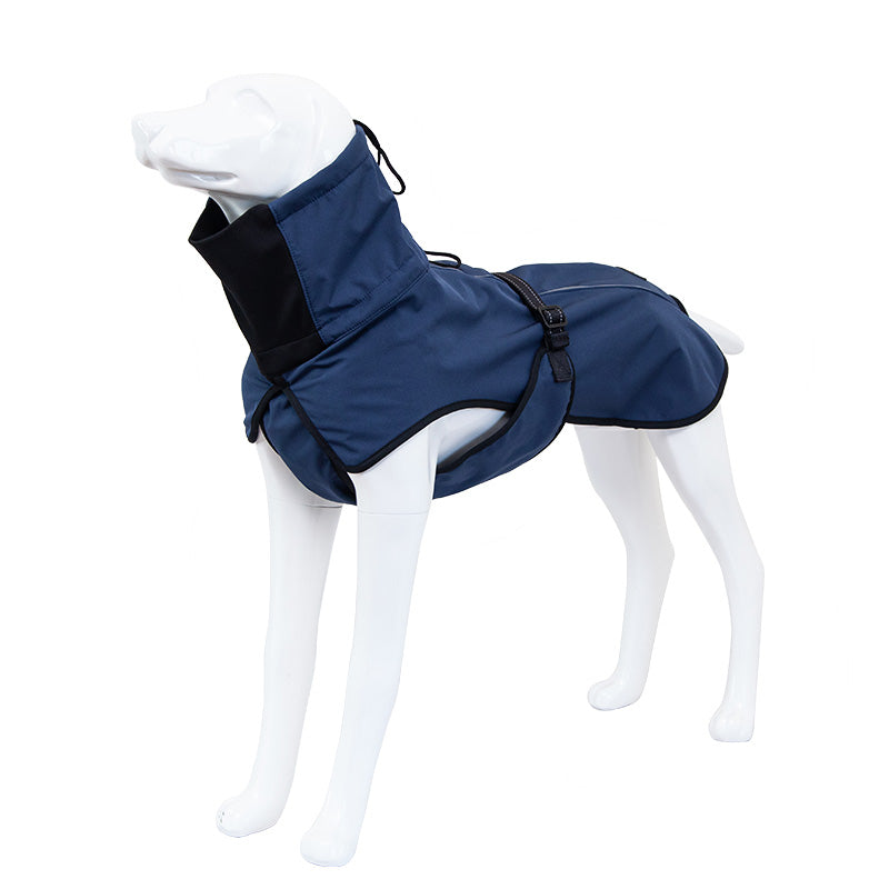KFX-6520509 Waterproof Cold-proof Cotton Dog Undershirt with Elastic Fabric and Velvet Lining