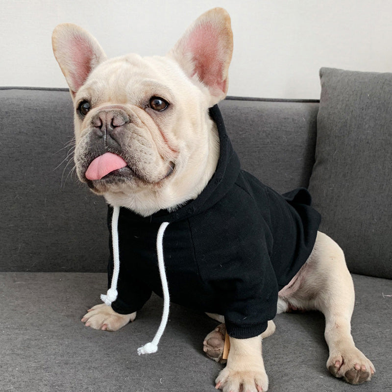 KFX-6521149 Fleece Pet Hoodie for All Sizes - Cozy Casual Wear for Dogs