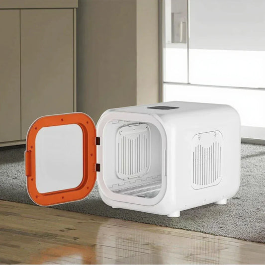 KFX-652115 Eco-Friendly Pet Dryer Box for Small Dogs and Cats - Modern ABS Design, Electric, 220V