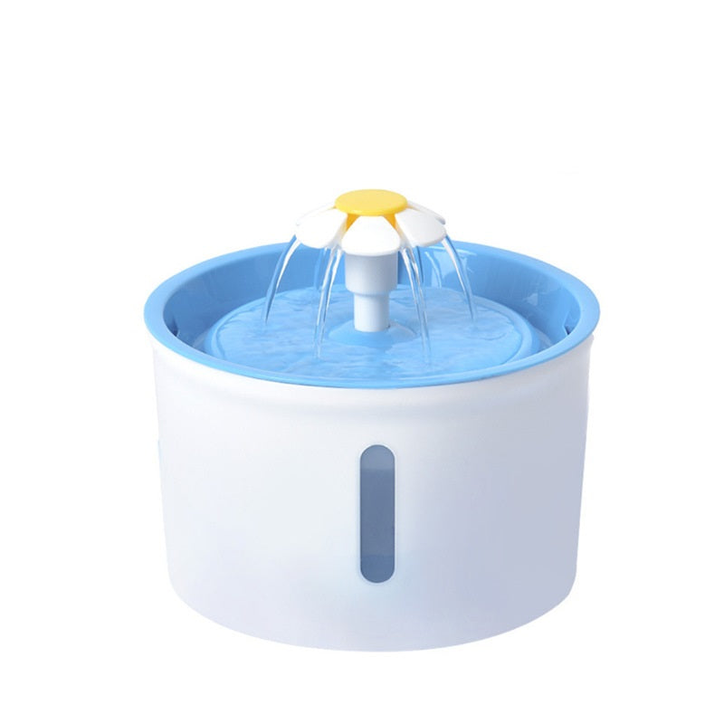 KFX-6521917 Automatic Pet Water Fountain for Dogs and Cats, BPA-Free with Activated Carbon Filter, 1.6L Capacity, Quiet Submersible Pump