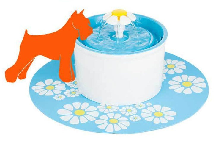 KFX-6521917 Automatic Pet Water Fountain for Dogs and Cats, BPA-Free with Activated Carbon Filter, 1.6L Capacity, Quiet Submersible Pump