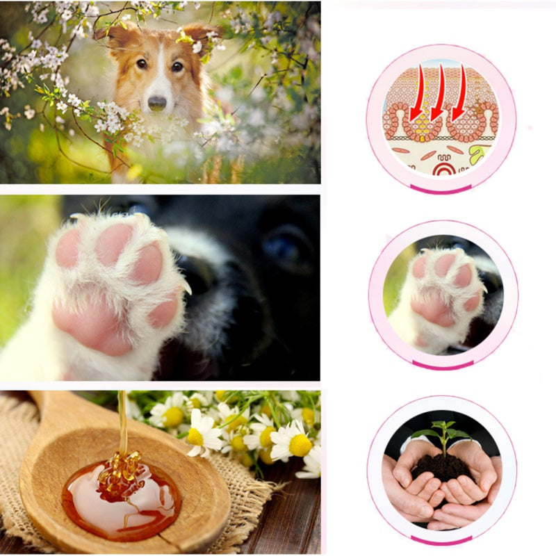 KFX-6523709 Pet Foot Moisturizing Cream for Dogs and Cats - Natural Ingredients, 60G