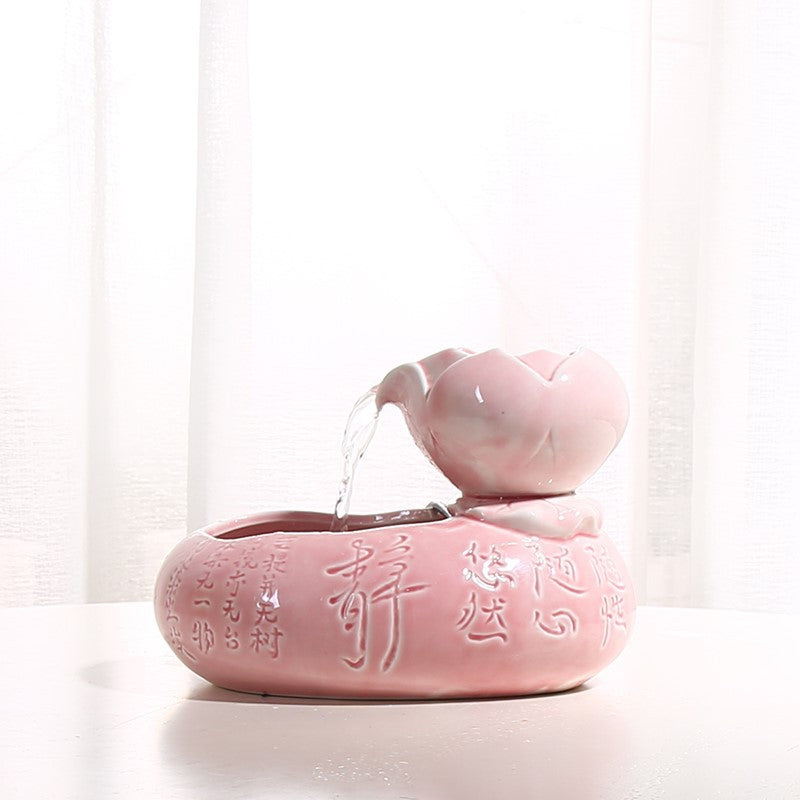 KFX-6527677 Automatic Cat Feeder and Water Dispenser - 19x10.5x20 cm Resin Design