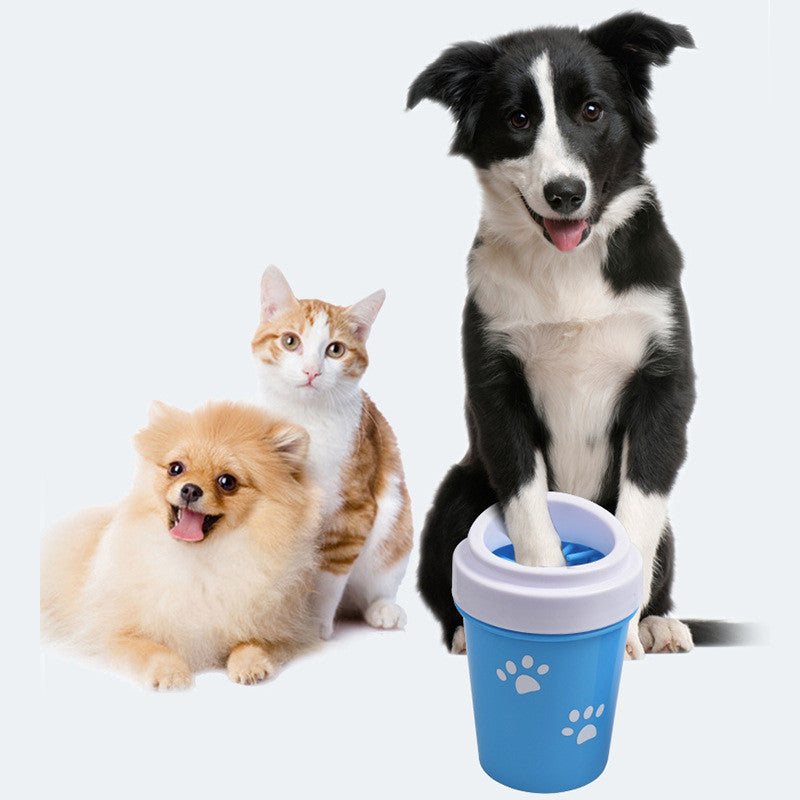 KFX-6529469 Silicone Dog Paw Cleaner Cup for Easy and Safe Foot Washing