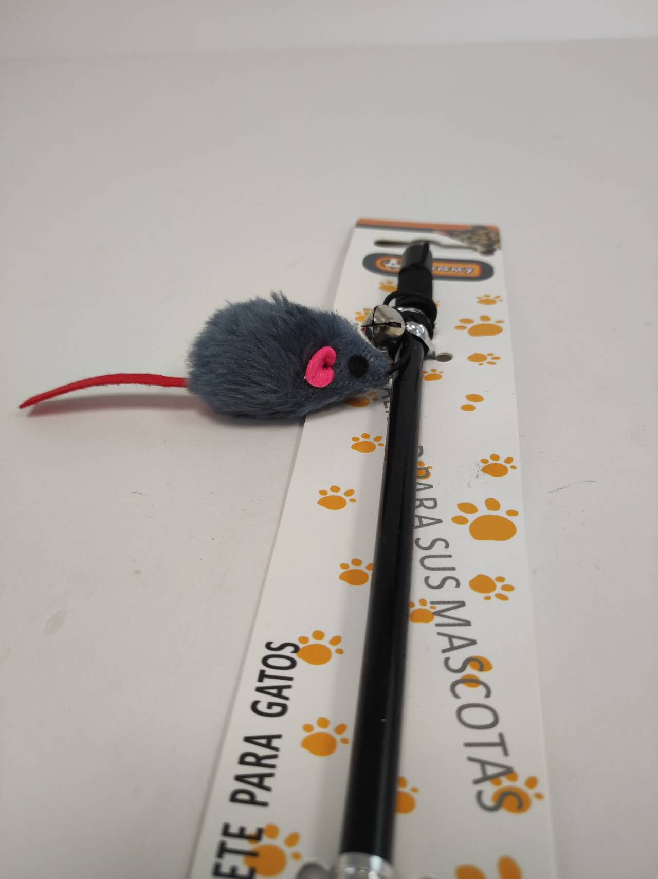 KFX-6538173 Interactive Little Mouse Cat Teaser Toy for Playful Cats