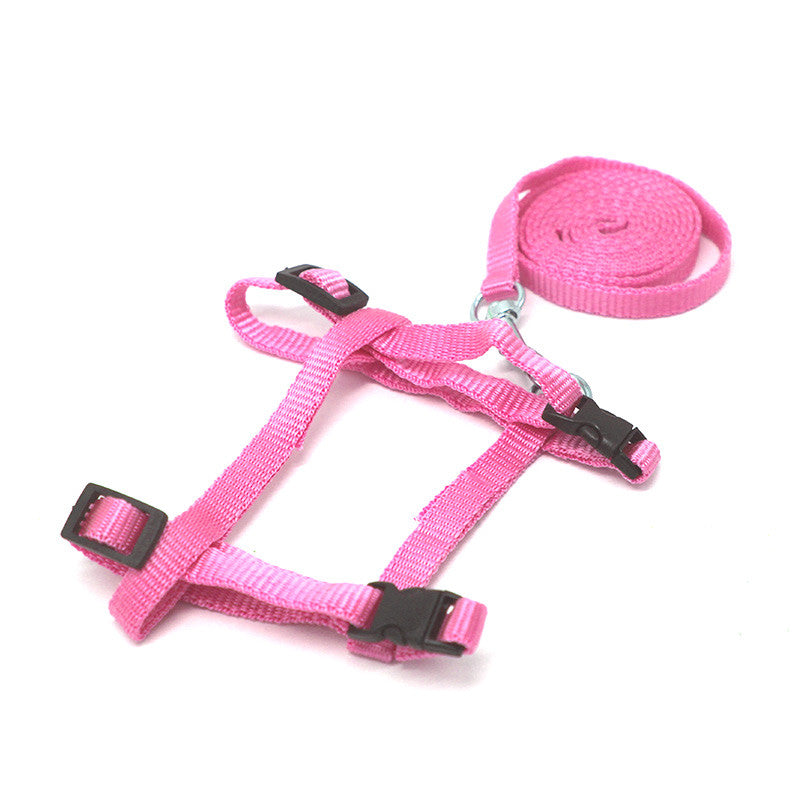 KFX-6538813 Rabbit Walking Rope – Available in Normal, Enhanced, and Double-Layered Options – Pink & Light Blue