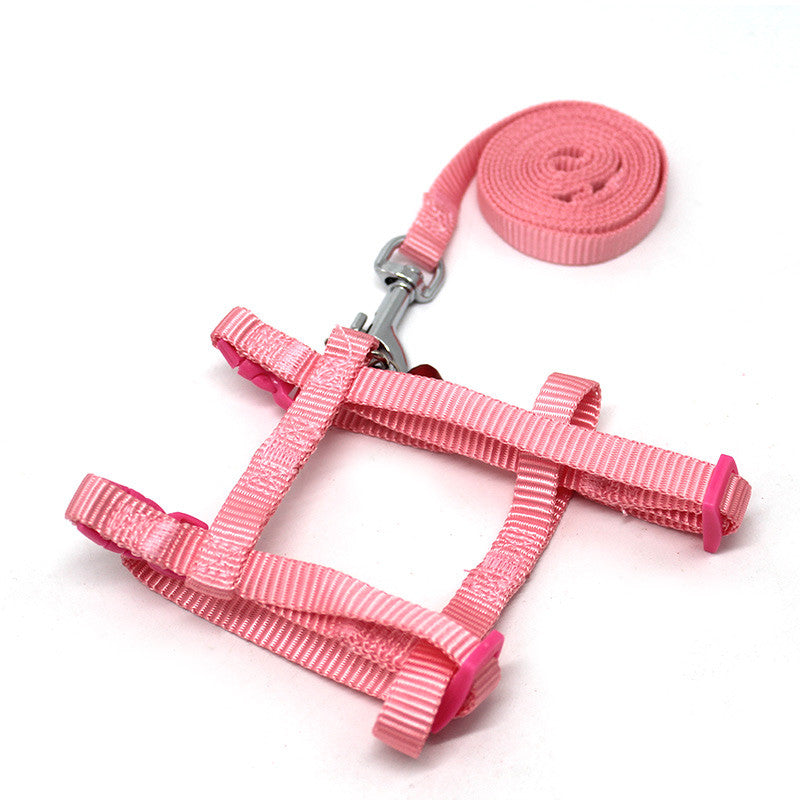 KFX-6538813 Rabbit Walking Rope – Available in Normal, Enhanced, and Double-Layered Options – Pink & Light Blue