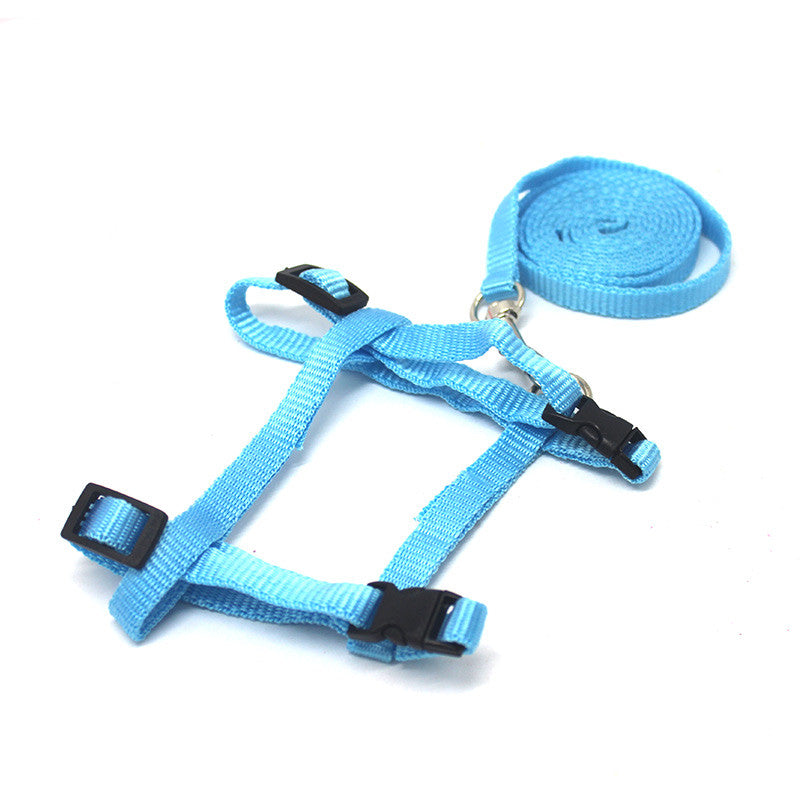 KFX-6538813 Rabbit Walking Rope – Available in Normal, Enhanced, and Double-Layered Options – Pink & Light Blue