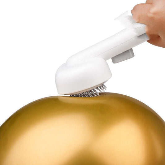 KFX-6538941 One-Button Cat Hair Comb Cleaner in White