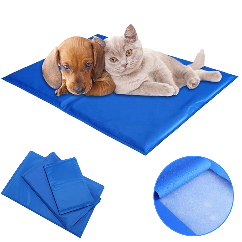 KFX-6539197 Cooling Gel Pet Mat for Dogs and Cats - Soft, Waterproof Summer Pad in Multiple Sizes
