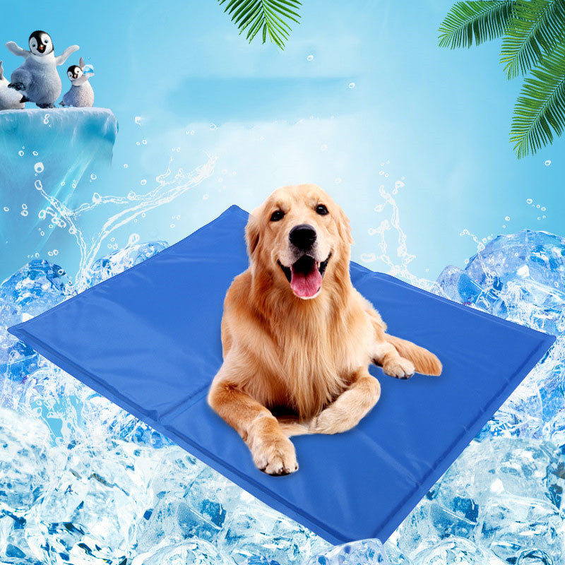 KFX-6539197 Cooling Gel Pet Mat for Dogs and Cats - Soft, Waterproof Summer Pad in Multiple Sizes