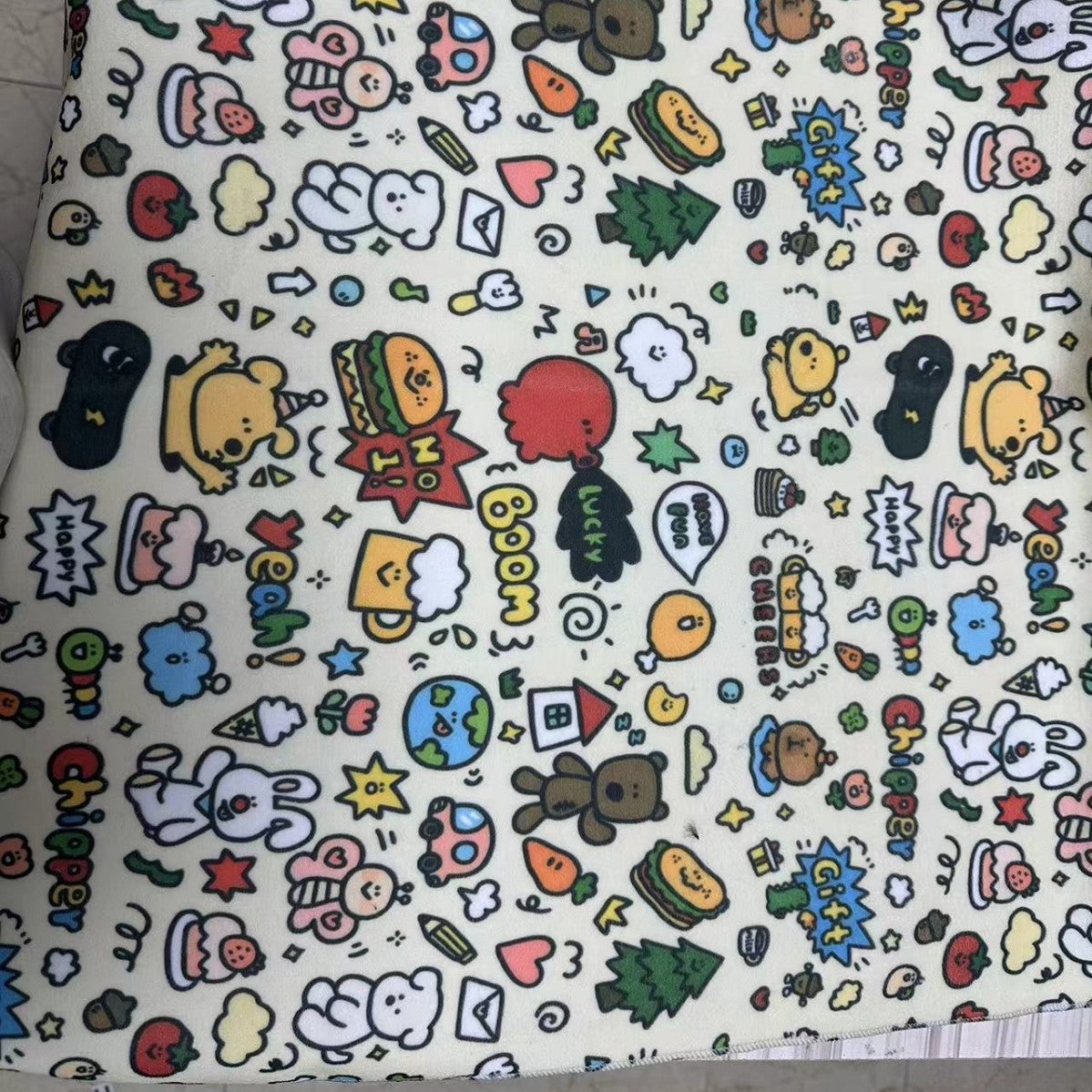 KFX-6542781 Large Cartoon Animal Print Cosmetic Bag in Multiple Designs and Sizes