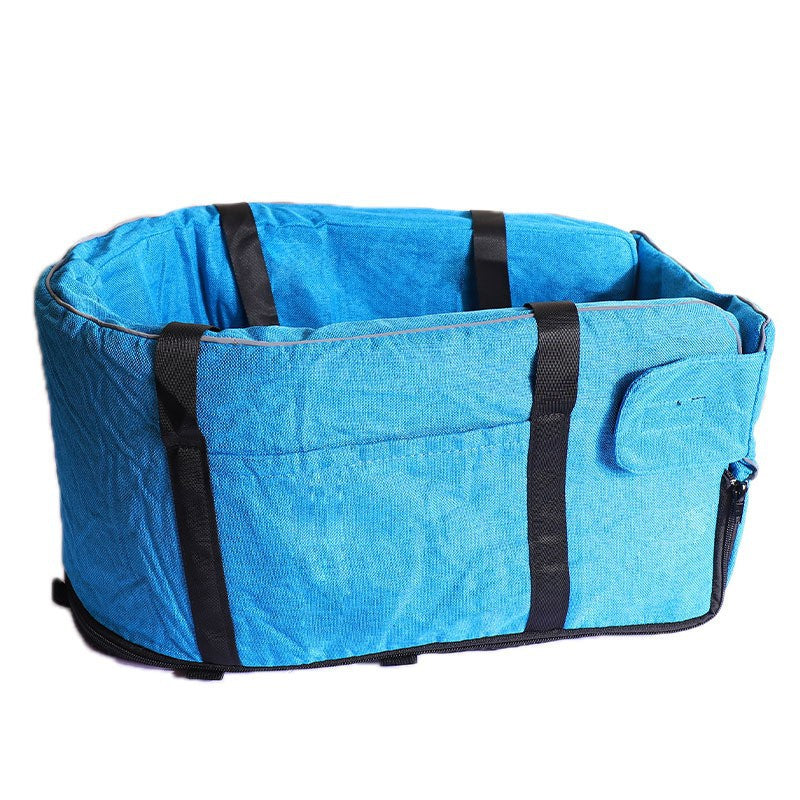 KFX-6545341 Outdoor Pet Kennel for All Seasons - Gray, Blue, and Red Fabric Options