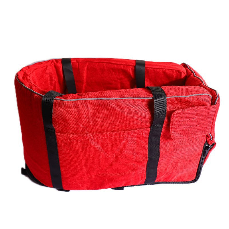 KFX-6545341 Outdoor Pet Kennel for All Seasons - Gray, Blue, and Red Fabric Options