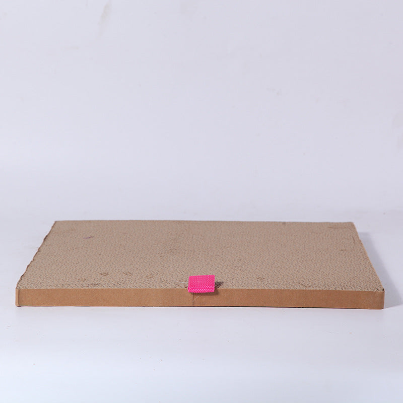 KFX-6549053 Foldable Japanese Milk Nest Cat Scratch Board - Corrugated Paper Chew Toy for Cats