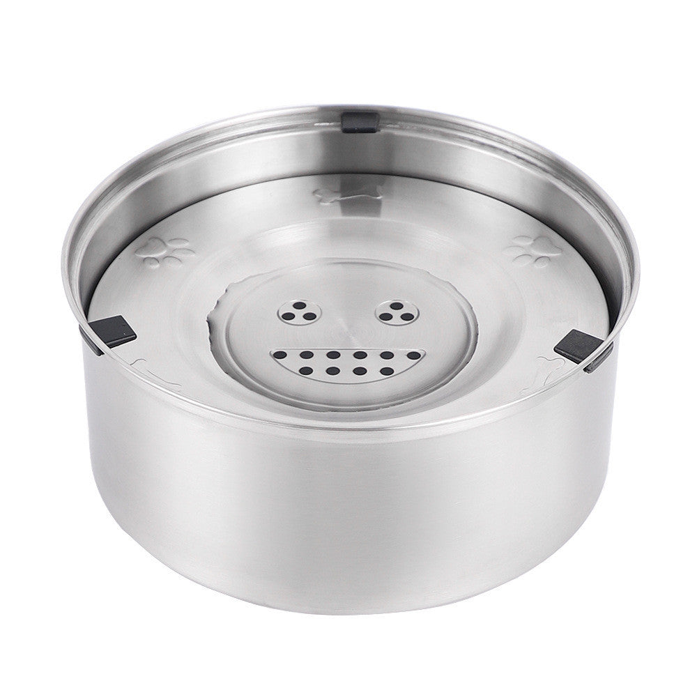 KFX-6554685 Large Capacity Stainless Steel Pet Water Bowl for Dogs and Cats - 1L, 3L, 5.6L Options Available
