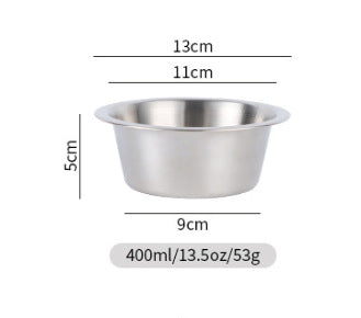 KFX-6554685 Large Capacity Stainless Steel Pet Water Bowl for Dogs and Cats - 1L, 3L, 5.6L Options Available