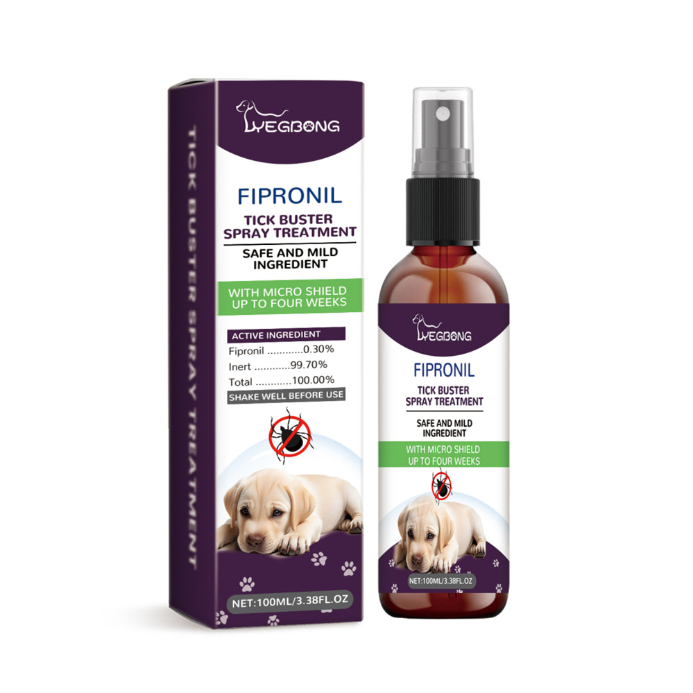 KFX-6556477 Natural Pet Bug Spray with Mild Ingredients - 100ml Capacity