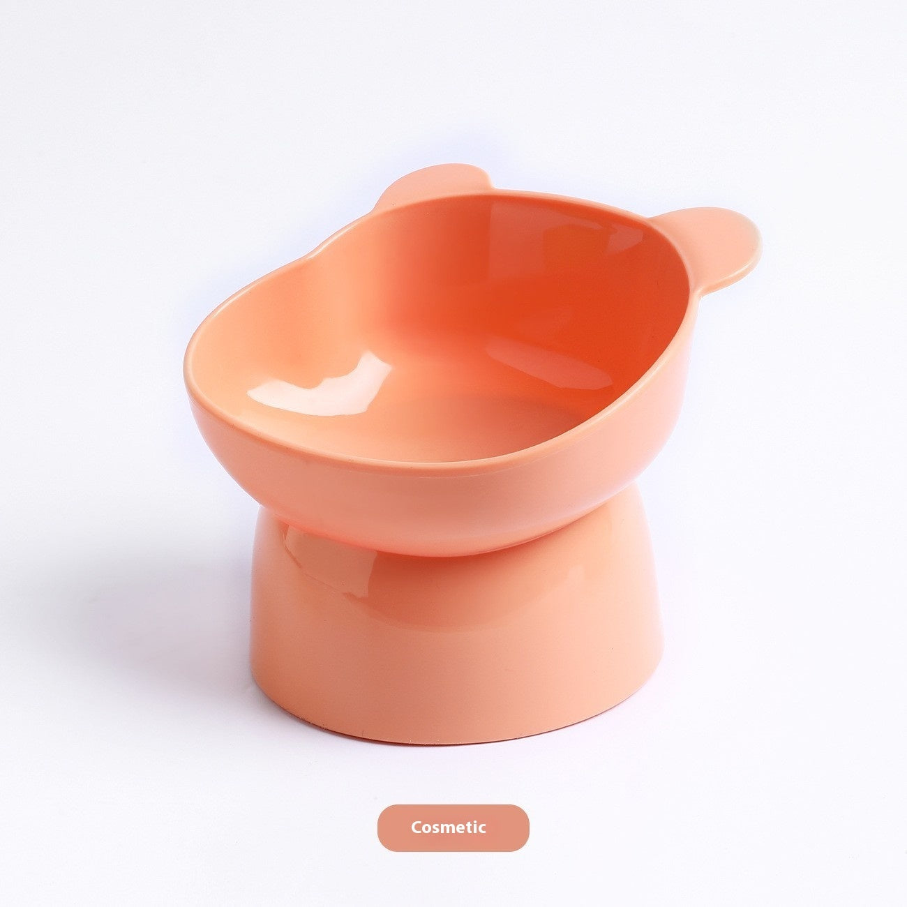 KFX-6560573 Oblique High Foot Anti-Tumble Pet Bowl for Cats and Dogs - Available in Multiple Colors
